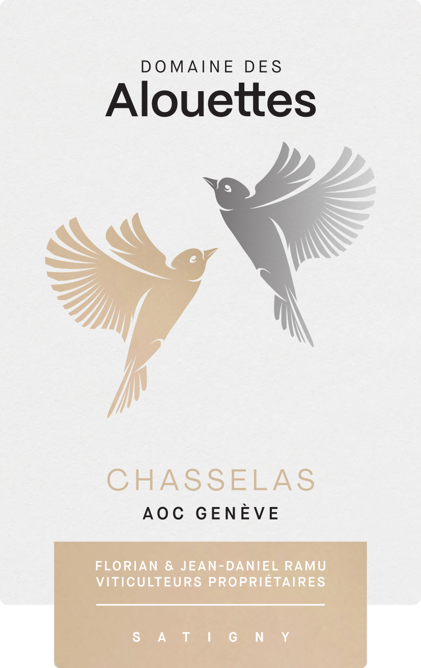 Étiquette Chasselas | Domaine des Alouettes -1242 Satigny