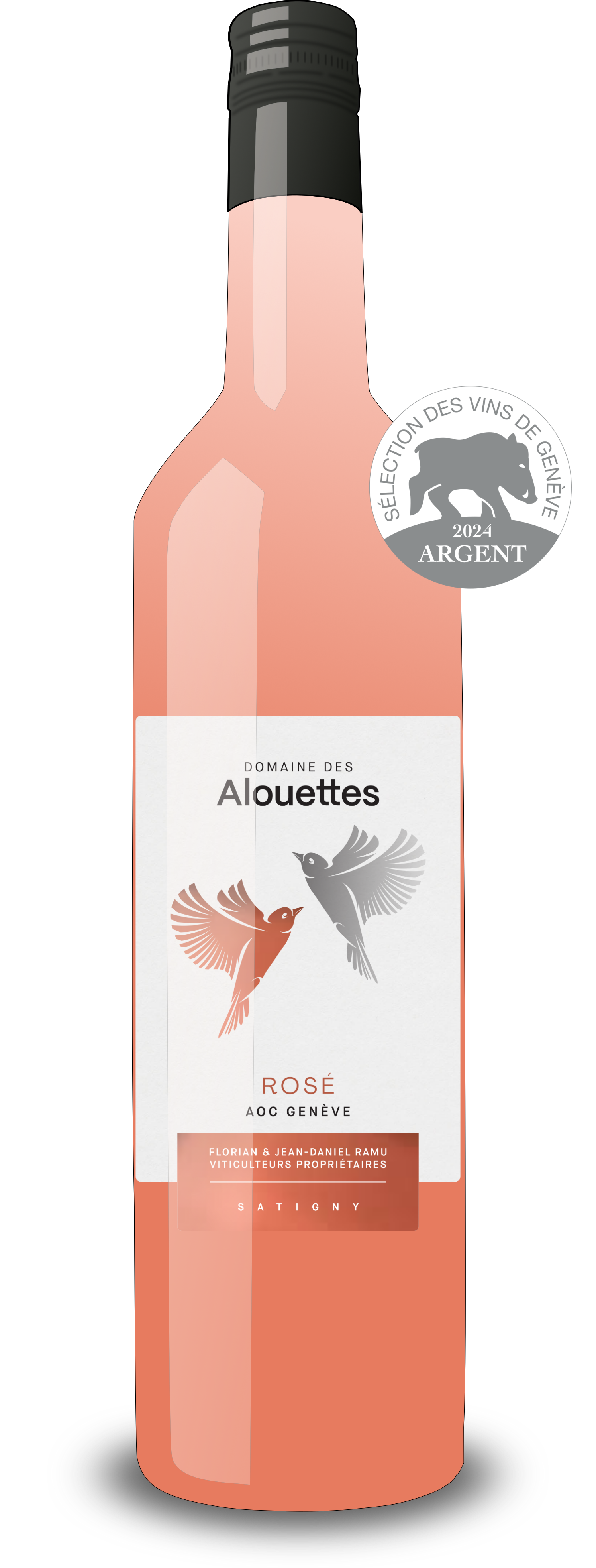 Rosé de Gamay 2023 | Domaine des Alouettes - 1242 Satigny