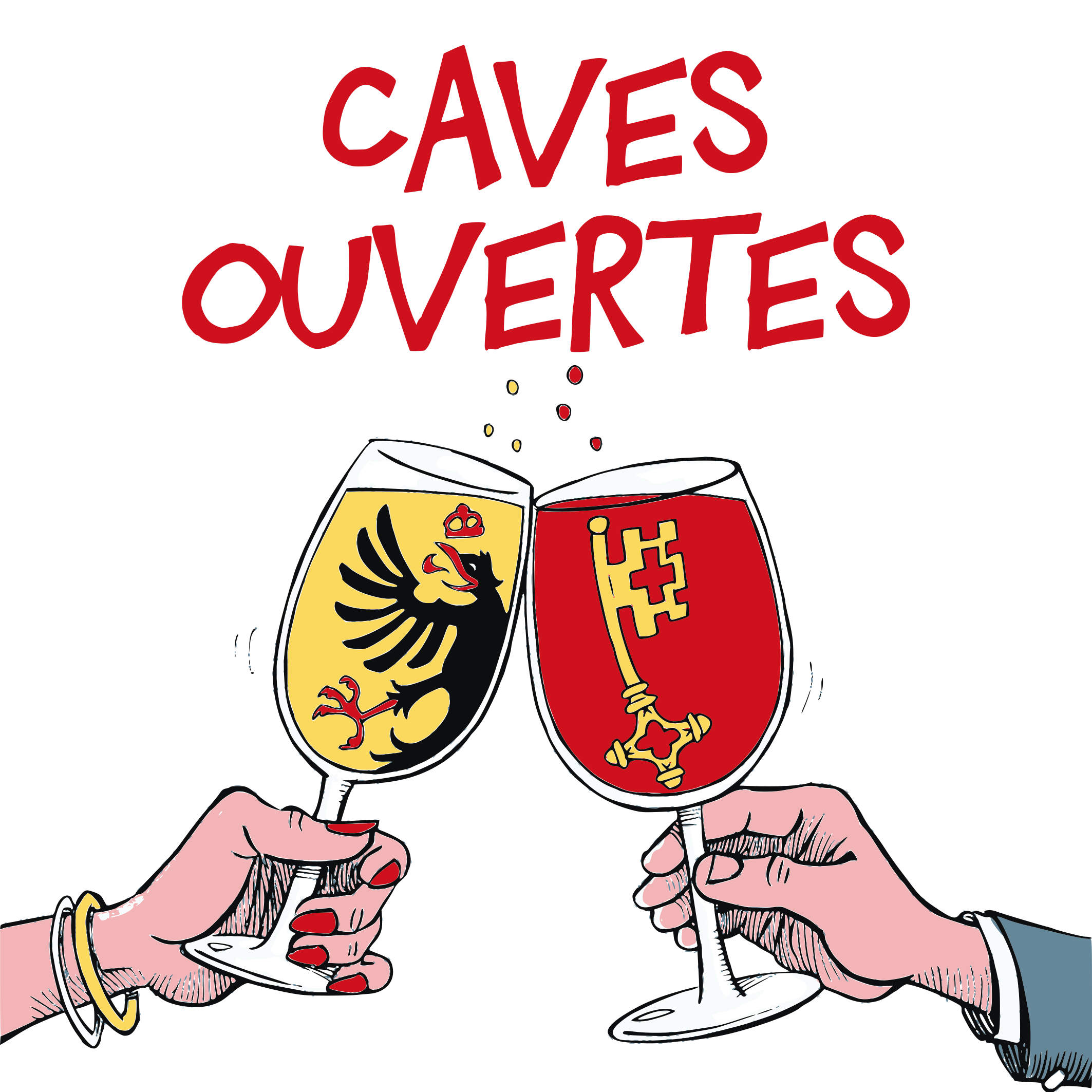 Caves Ouvertes 2025 |Affiche