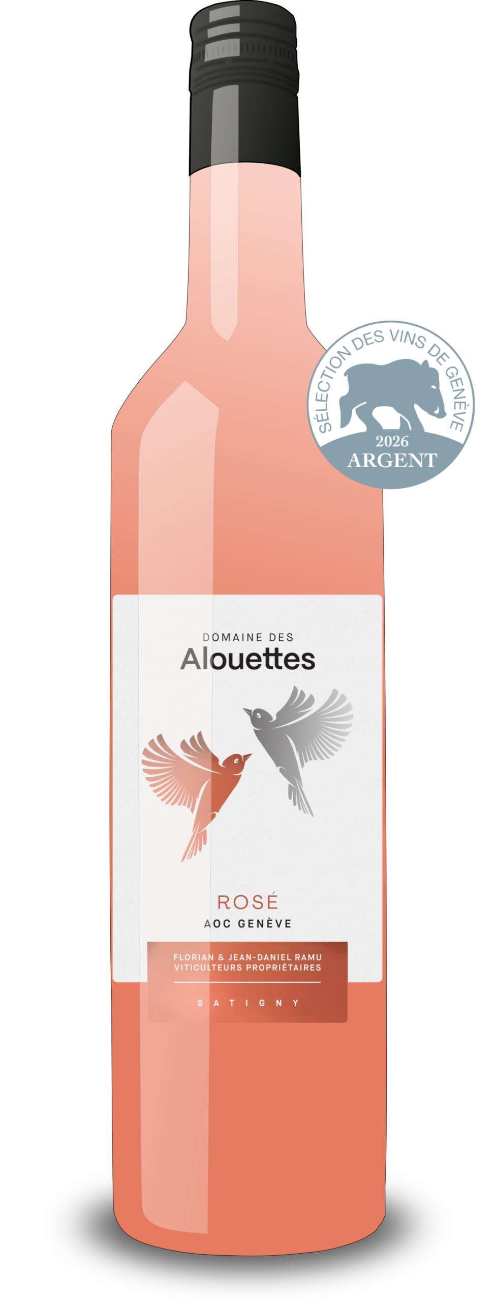 Rosé de Gamay 2025 | Domaine des Alouettes - 1242 Satigny